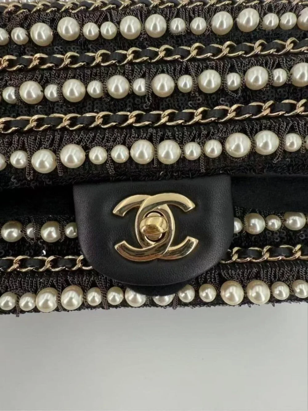 Chanel Pearl Mini Quilted